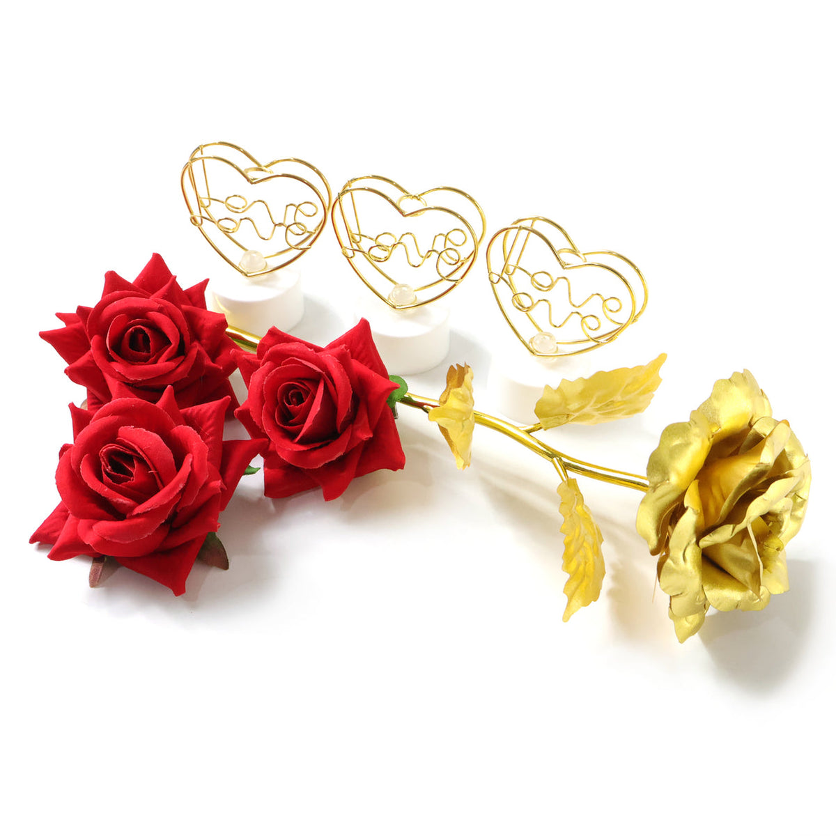 Romantic Heart Love Tabale Decor.