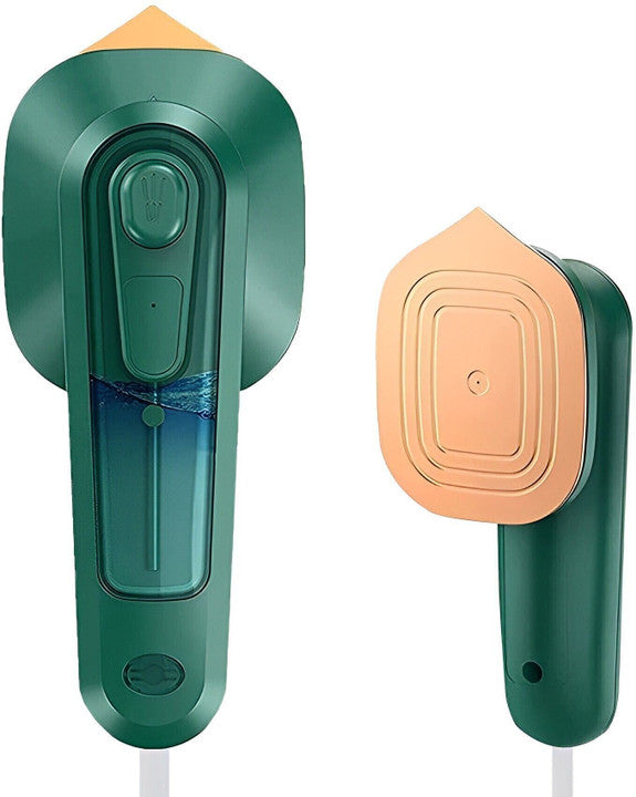 Mini Steamer & Iron: 2-in-1 Portable Machine.
