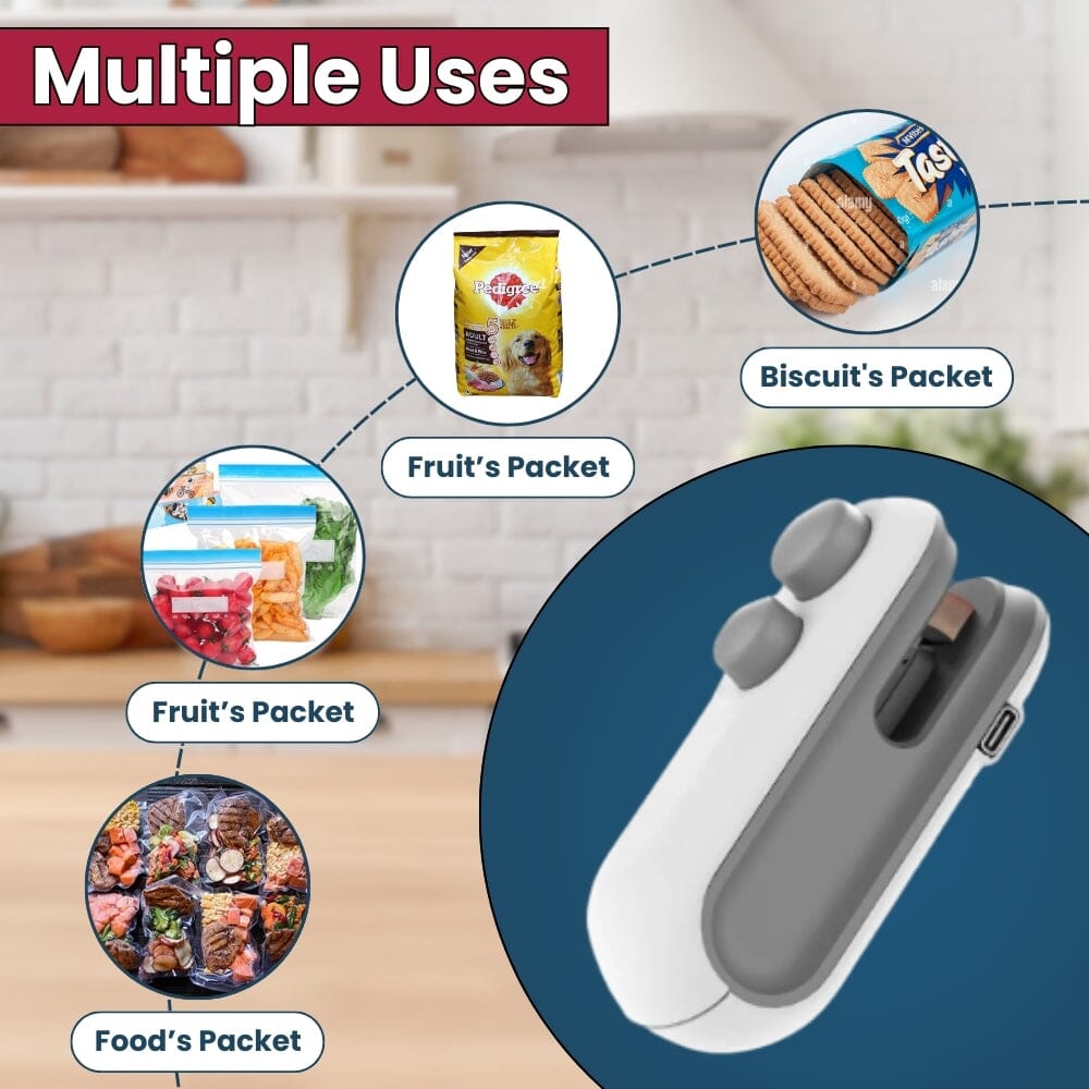 Portable Sealing Machine for Food Freshness